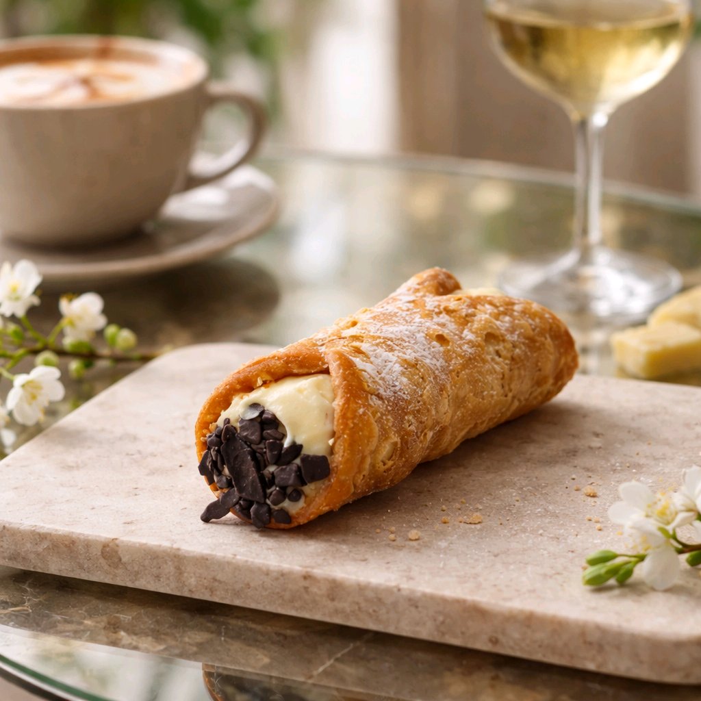 Sicilian Cannoli Weiße Schokolade
